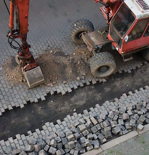 Construction of Concrete pads for Air port run ways